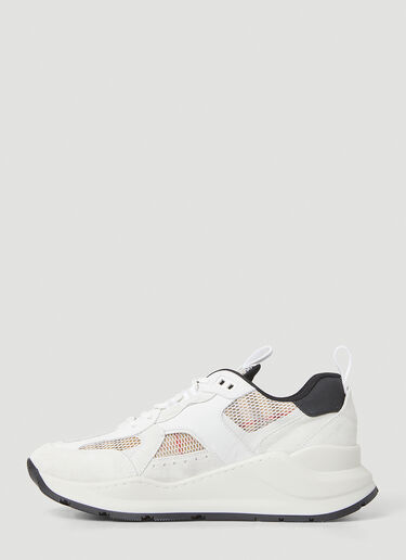 Check Mesh Sneakers Burberry Check Mesh Sneakers White bur0251081