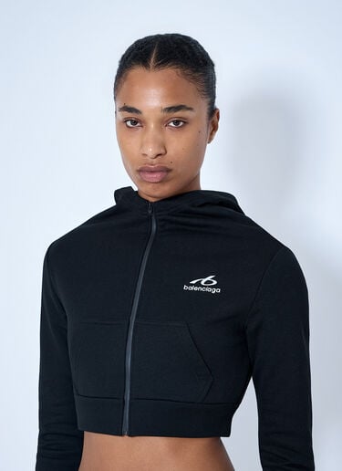 LN-CC® - Balenciaga: Cocoon Hoodie - Black Balenciaga Cocoon Hoodie Black bal0265018