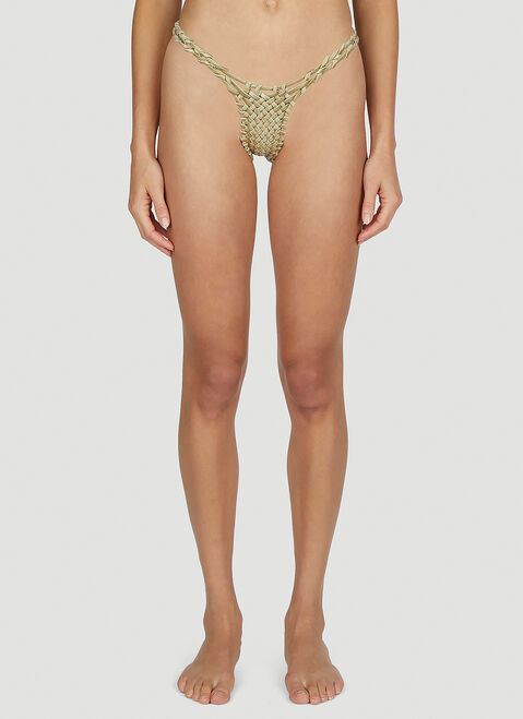 Isa Boulder Weavecross Bottoms Green isa0253005
