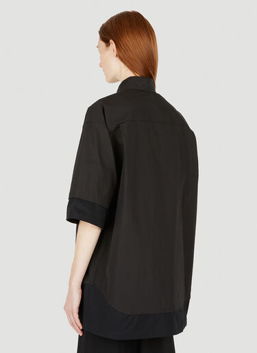 Balenciaga Oversized Shirt Black bal0248005