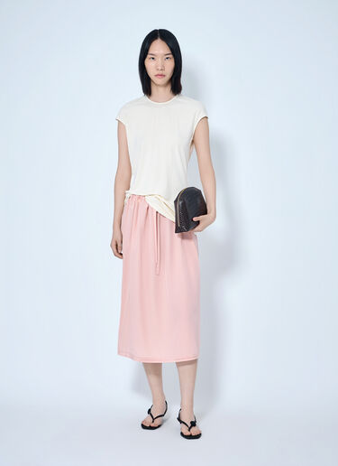 LN-CC® - Toteme: Fluid Silk Skirt - Pink Toteme Fluid Silk Skirt Pink tot0265015