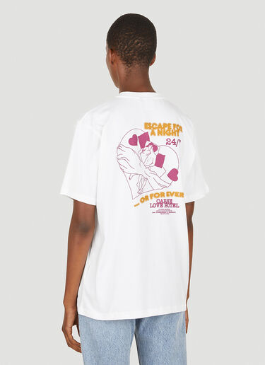 Carne Bollente Carne Love Hotel T-Shirt White cbn0350006