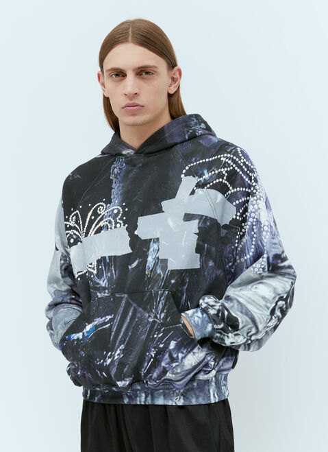 Praying Garbage Hooded Sweatshirt Black pry0354003
