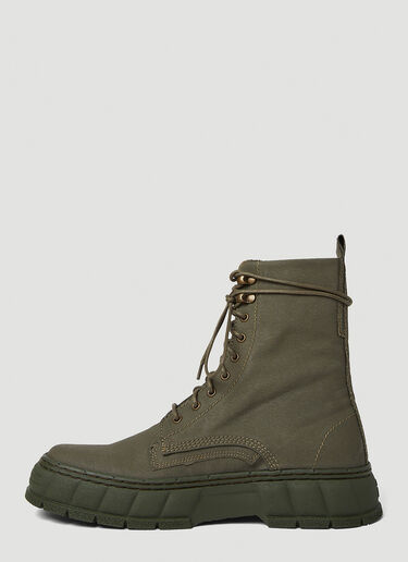 Virón 1992 Canvas Boots Green vir0350007