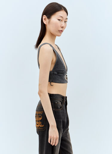 Diesel De-Ellys-S 牛仔短款上衣  灰色 dsl0257026