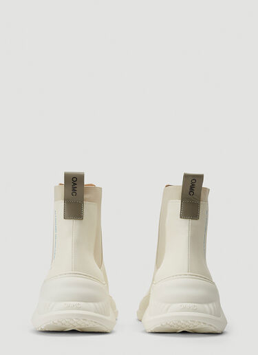 OAMC Free Solo Chelsea Boots  White oam0144023