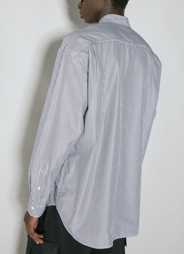 Comme des Garçons Homme Long Sleeve Panelled Shirt Grey cdh0154003