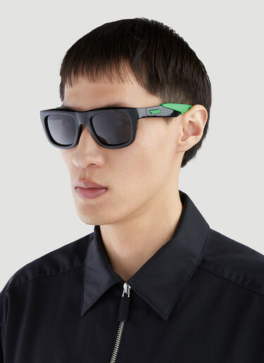 Bottega Veneta 方形太阳镜 黑色 bov0151118