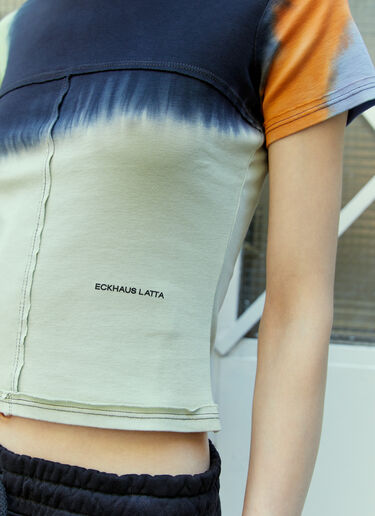 Eckhaus Latta Lapped Baby T-Shirt Multicolour eck0253002