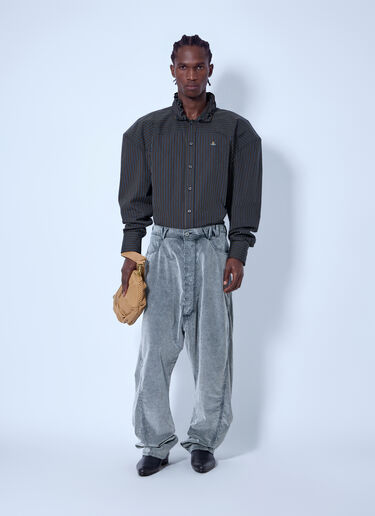 Vivienne Westwood Twisted Seam Jeans Grey vvw0166003