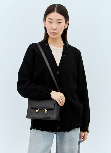 Marni 미디엄 트렁카루 숄더백 블랙 mni0257030