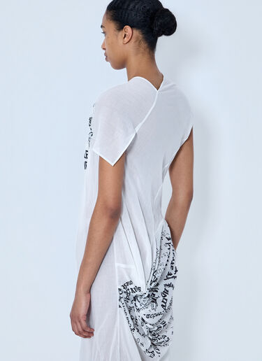LIMI Feu Twisted Dress B White lmf0264009