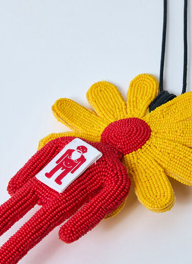 Walter Van Beirendonck Flowerman Necklace Yellow wlt0160021
