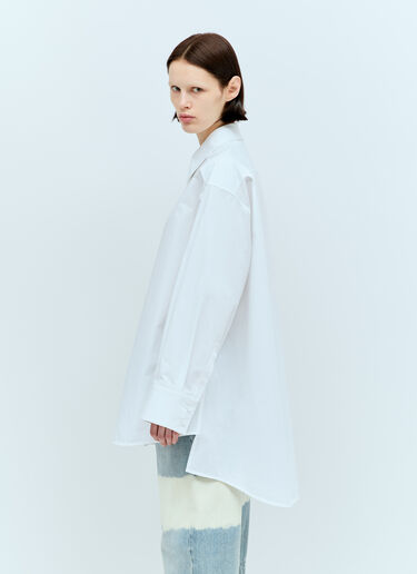 Jil Sander 포플린 셔츠 화이트 jil0256004