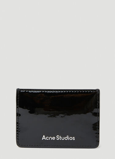 Acne Studios 方脸铭牌卡夹 黑色 acn0151049