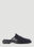 GmbH Chappal Faux-Leather Mules Black gmb0244014