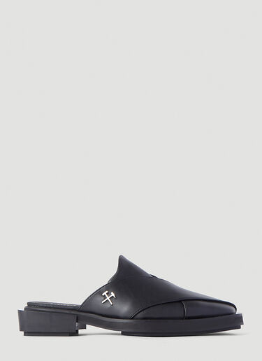 Chappal Faux-Leather Mules GmbH Chappal Faux-Leather Mules Black gmb0244014