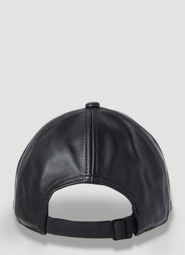 JW Anderson Crystal Embellished Baseball Cap Black jwa0252014