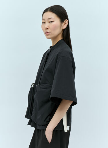 Jil Sander+ パッチポケットシャツ ブラック jsp0255003