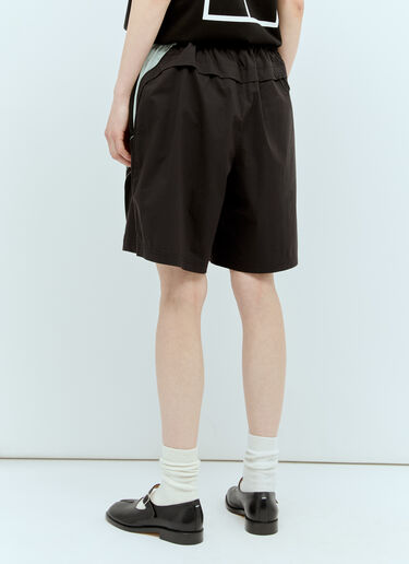 P.A.M. Panelled Flight Shorts Black pam0357009