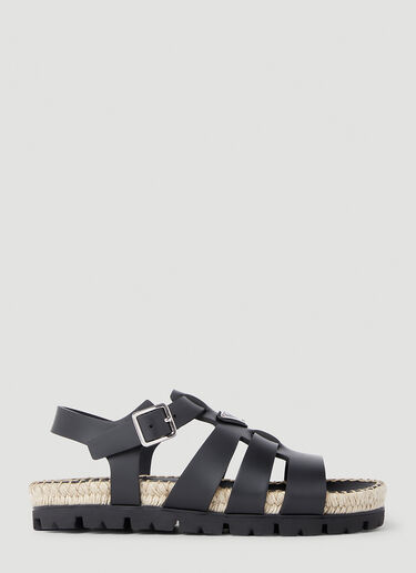 Prada Caged Sandals Black pra0252058