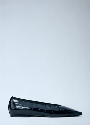 TOTEME Minimalist Ballerinas Flats Black tot0261052