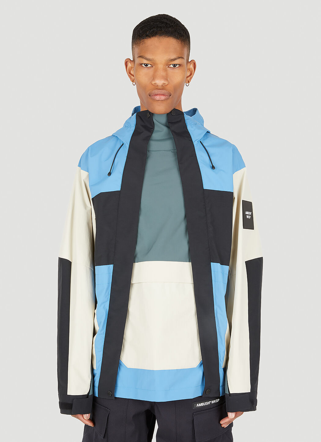 Ambush Mountain Parka in Light Blue LN CC