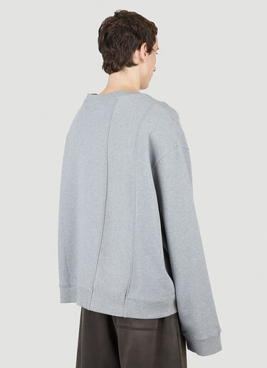 Band Sweatshirt MM6 Maison Margiela Band Sweatshirt Grey mmm0151009