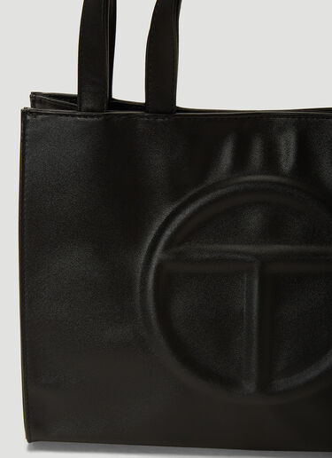 Telfar Medium Shopping Bag Black tel0338001