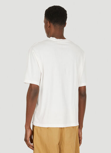 Acne Studios Faded Logo T-Shirt White acn0150042
