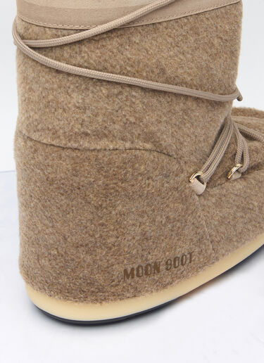 Moon Boot Icon Felt Boots Beige mnb0360004