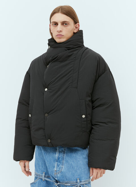 Jacquemus La Doudoune Cocon パッド入りジャケット ブラック jac0151036
