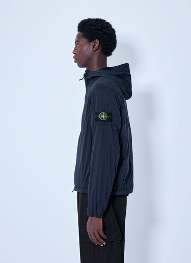 LN-CC® - Stone Island: Hooded Zip Jacket - Navy Stone Island Hooded Zip Jacket Navy sto0165035
