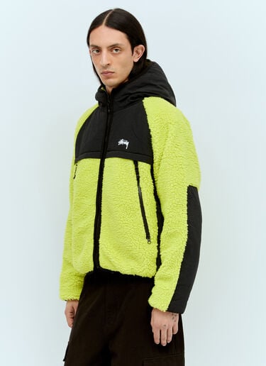 Stüssy 셰르파 패널 마감 재킷  그린 sts0156006