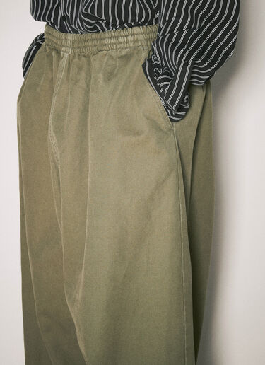 Balenciaga 배기 팬츠 카키 bal0158002