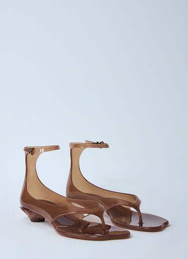 Chloé Jelly Sandals Brown chl0260013