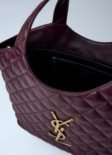 Saint Laurent Icare Maxi Handbag Burgundy sla0262050