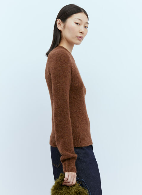 Dries Van Noten ウール混紡ニットセーター ブラック dvn0254004