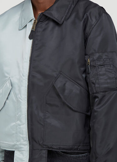 (Di)vision Split Bomber Jacket Black div0342014