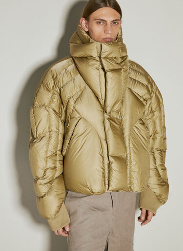 Entire Studios XM Puffer Down Jacket Gold ent0153004