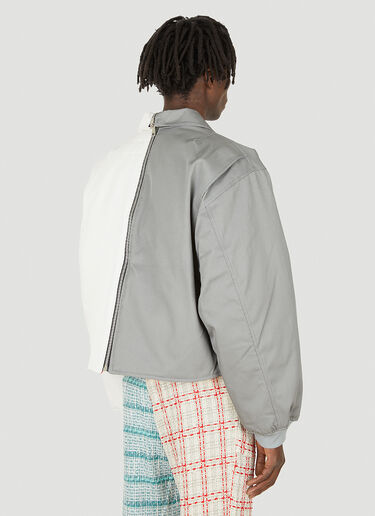 (Di)vision Split Corduroy Bomber Jacket White div0348013