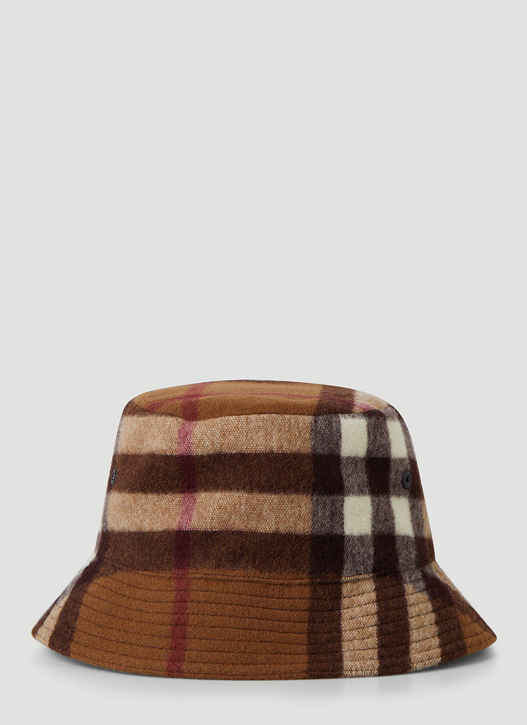 Burberry Check Bucket Hat en Brown LN CC