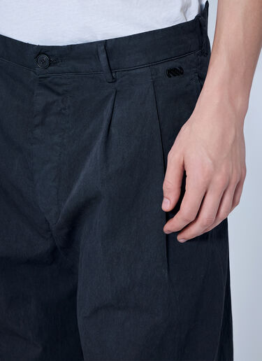 Massimo Osti Studio Wide-Leg Tailored Trousers Black mao0166009
