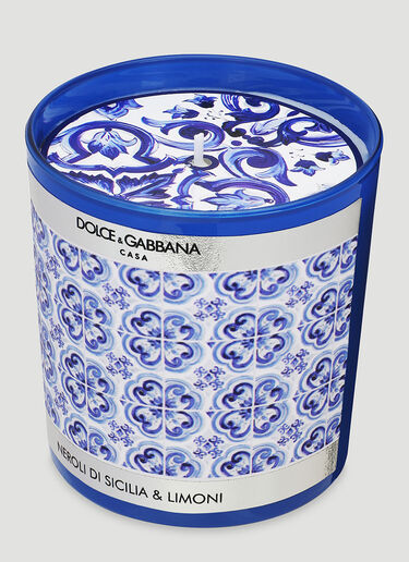 Dolce & Gabbana Casa Scented Candle - Sicilian Neroli and Lemon Multicoloured wps0690046