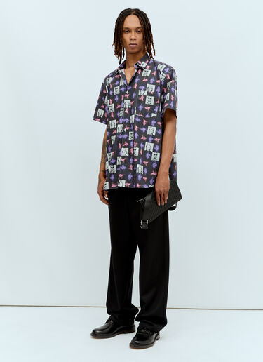 Comme des Garçons SHIRT x Andy Warhol Print Shirt Black cdg0156001