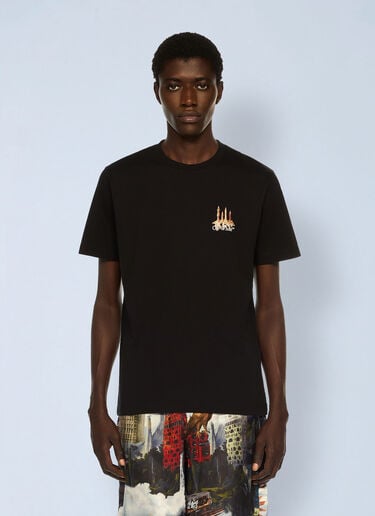 Off-White Building Arrow Slim Logo T-Shirt Black ofw0162018