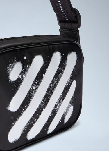 Diagonal Spray Camera Bag Off-White Diagonal Spray Camera Bag Black ofw0162021