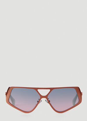 RETROSUPERFUTURE Spazio Sunglasses Orange rts0352006