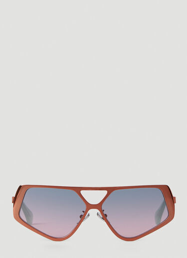 RETROSUPERFUTURE Spazio Sunglasses Orange rts0352006