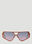 Aries x RETROSUPERFUTURE Spazio Sunglasses Green ari0351002